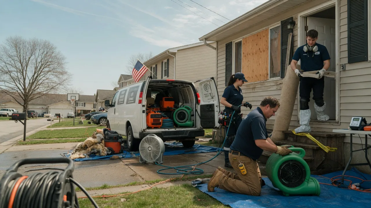 Water Damage Restoration in Bowbells, ND near me
